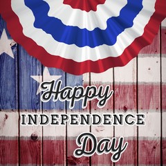 Poster - Composite image of independence day graphic