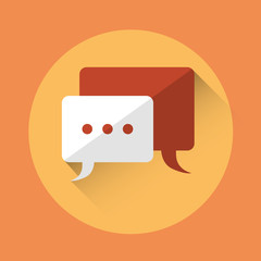 Poster - Chat Social Network Communication Message Icon