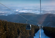 Czech Republic - Janske lazne - Cerna hora - cableway up the Black mountain
