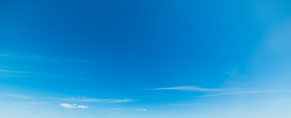Wall Mural - blue sky with some clouds
