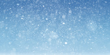 Snow Scene Background