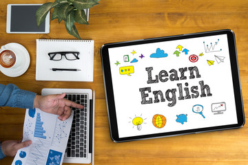 Poster - Learn English