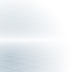 Aufkleber - Abstract white and grey perspective background