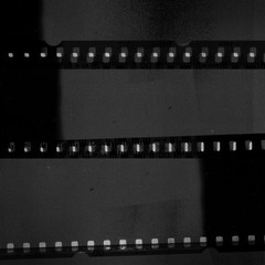 Sticker - Camera film negative background texture 