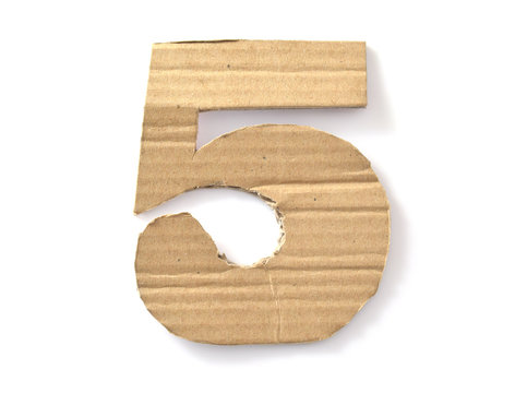 Cardboard font