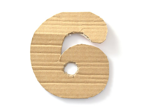 Cardboard font