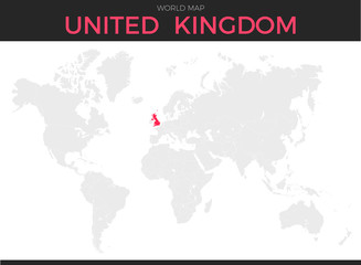  United Kingdom Location Map