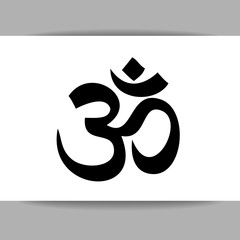 Wall Mural - om sign template