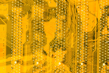 Poster - Circuit board background