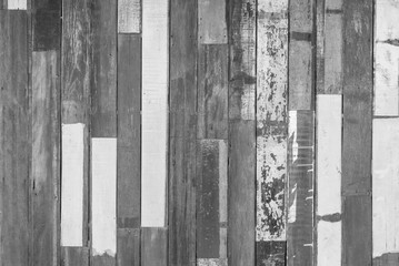 Wall Mural - texture of decorative old wood wall stripe