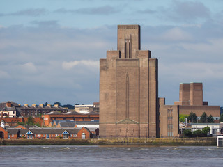 Wall Mural - View of Birkenhead in Liverpool