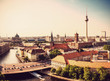 Berlin panorama vintage
