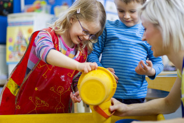making a splash in nursery