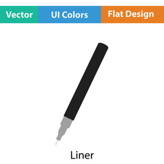 Sticker - Liner pen icon