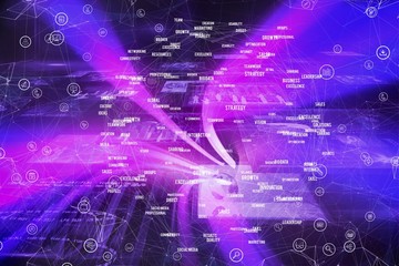 Poster - Composite image of image of a circle with words