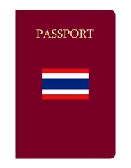 Sticker - Passeport de la Thaïlande