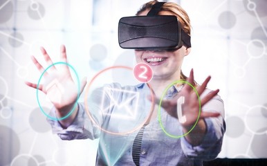 Poster - Composite image of digital image of interface