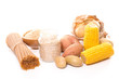 carbohydrate food background