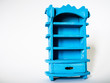 blue cabinet miniature
