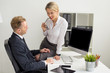 © Kaspars Grinvalds - Secretary flirting with her boss