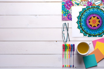 Adult coloring books, new stress relieving trend