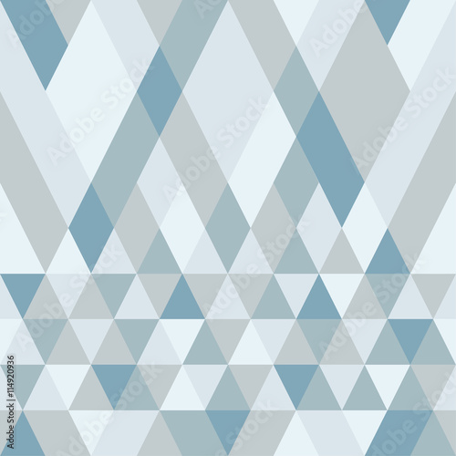 abstrakcyjny-wzor-w-niebieskich-odcieniach-trojkaty