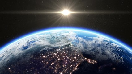 the earth. cg