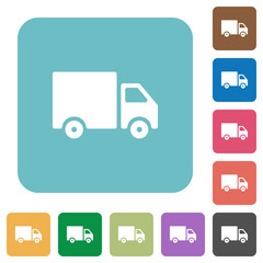 Poster - Flat delivery icons