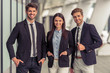 © georgerudy - Beautiful young business people