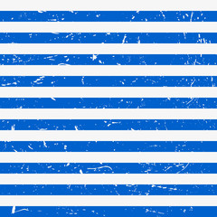 Striped blue and white background in retro style. Seamless patte