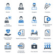 Medical Services Icons Set 4 - Blue Series