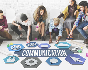 Poster - Communication Creative People Layout Graphic Concept