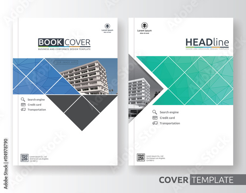 Multipurpose Corporate Business Flyer Layout Design Suitable For Flyer Brochure Book Cover And Annual Report Green And Blue Color In Size Template Background With Bleeds Vector Illustration Buy This Stock
