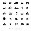 Icons Reise und Verkehr