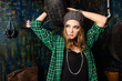 © Andrey Kiselev - grunge girl