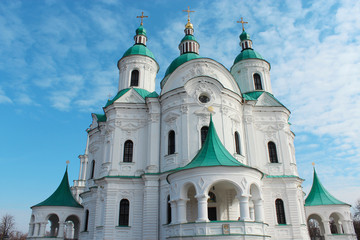 Spaso-Preobrazhenska church in Kozelets in Ukraine