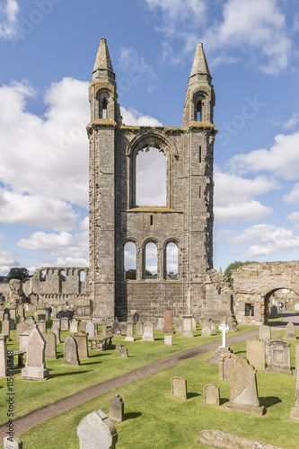 Obraz Dibond Katedra St. Andrews, Fife, Szkocja