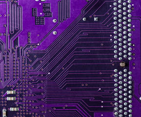 Poster - Circuit board background