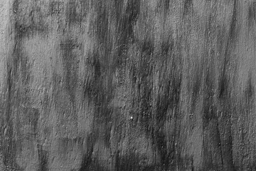 Grungy Black Concrete Texture Wall