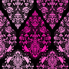 Poster - Vector  Seameless Paisley Pattern