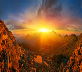 Wall Mural - mountains
