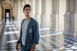 © theartofphoto - Handsome Young Man Inside a Museum