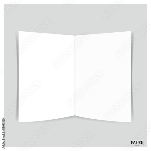 blank two leaf brochures blank bifold paper brochure mockup ve