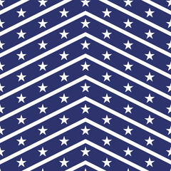 Patriotic USA seamless pattern