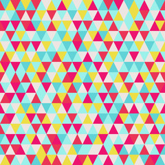 Seamless triangle pattern. Geometric abstract texture. Vector ba