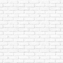 Seamless Abstract Square White Brick Wall Background.
