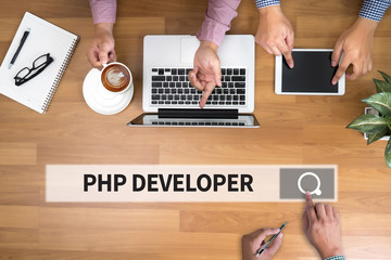 Fototapete - PHP DEVELOPER