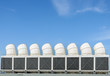 Industrial cooling towers or air cooled chillers