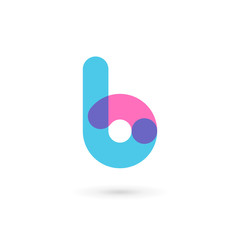 Letter B logo icon design template elements