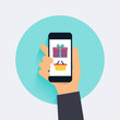 © Olesia_g - Concept online shopping and e-commerce. Icons for mobile marketi